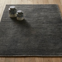 Ковер Из вискозы меланж с эффектом потертости Hana 120 x 180 см серый AM.PM  фото, kupilegko.ru